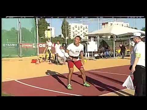 Lekkoatletyczne Mistrzostwa Polski 2013 Rzut Oszczepem Chmielak 1