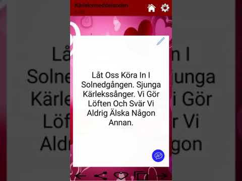 Valentine Messages Swedish Video