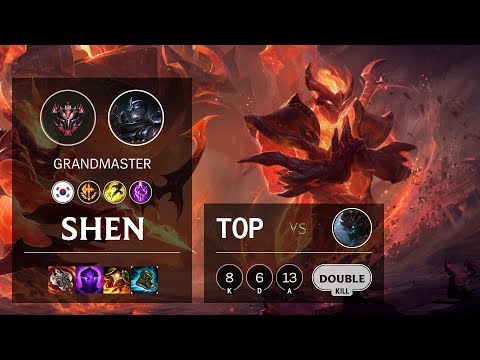 Shen Top vs Maokai - KR Grandmaster Patch 10.7