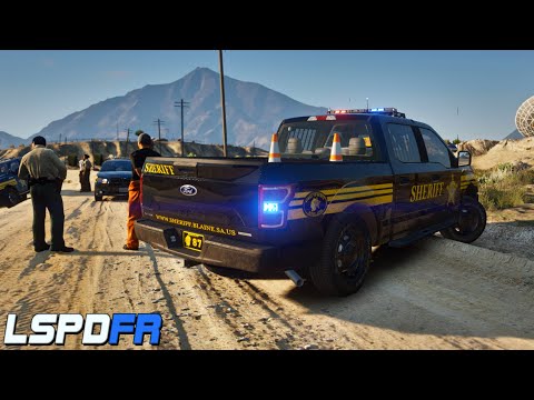 The Very Chaotic Prison Break! | LSPDFR 135 #NVE