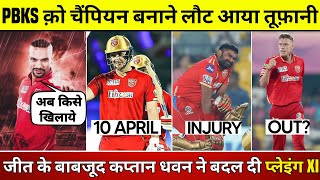 IPL 2023 - When Will Liam Livingston Join PBKS | Kagiso Rabada PBKS | Punjab Kings News