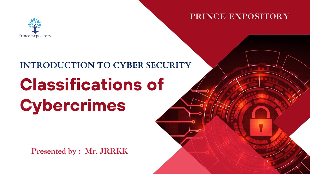 6. Classifications of Cybercrimes