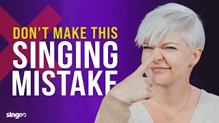 Do NOT Make This Singing Mistake! - Stop Sounding Nasal