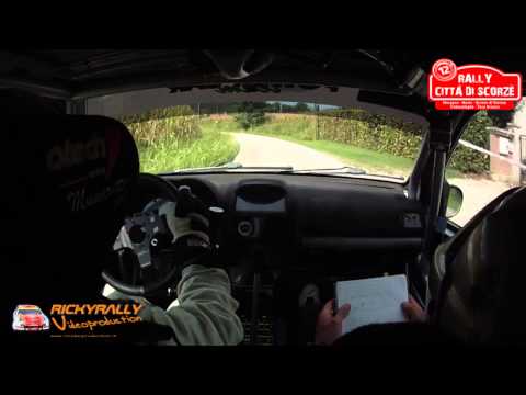 CAMERA CAR FRIGATO   BARISON 12° RALLY CITTA' DI SCORZE' 2015 P S 9 TREBASELEGHE
