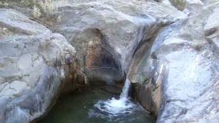 preview picture of video 'Barranco del Pasillo. Alhama de Almería.MPG'