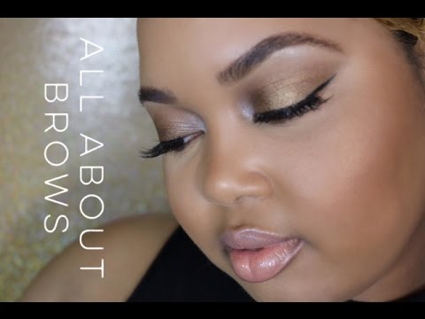All About Brows: Grooming, Shaping, Filling In, Sculpting | KelseeBrianaJai Video