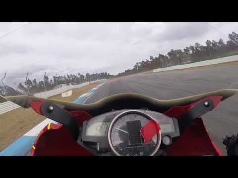 Hockenheim onboard Yamaha R6 1:49.1xx TGRT.racing Max Moutschka IDM Test