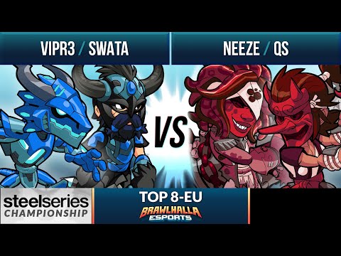 Vipr3 & Swata vs Neeze & QS - Top 8 - Steelseries Championship 2020 - 2v2 EU