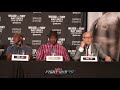 LENNOX LEWIS, HOLYFIELD, LEGENDS ARGUE JOSHUA VS WILDER FIGHT