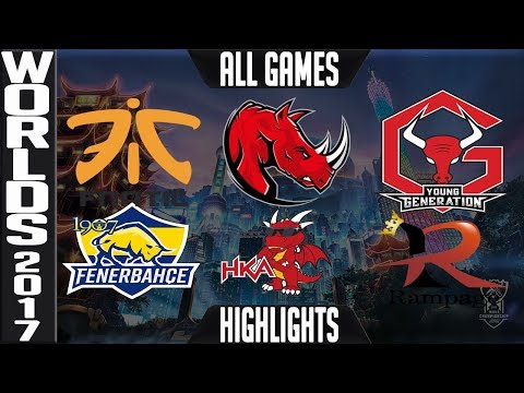 2017 Worlds Play in Stage Day 3 Highlights ALL GAMES Groups C/D - LoL World Championship 2017
