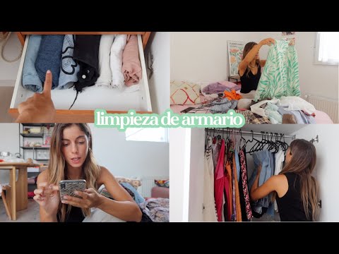 ¡Limpieza y organización de armario! VENDO MI ROPA EN VINTED (colab)