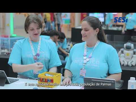 Exposição SESI de Robótica Educacional