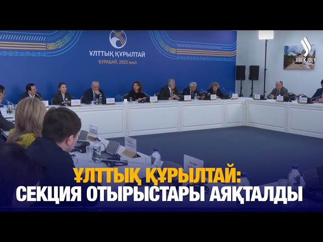 Ұлттық құрылтай: секция отырыстары аяқталды