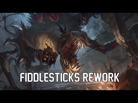 Fiddlesticks Rework 2020 - All Abilities Revealed  / All Skins Splash Arts - League of Legends