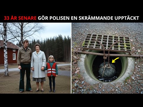 Familjen försvann på en grusväg utanför Vilhelmina 1978 — 33 år senare gör polisen ett fynd i en...
