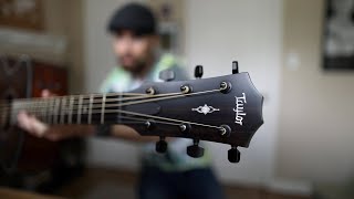 Video thumbnail for Taylor 324e V-Class / Demo & Review / Flatpicking, Fingerpicking, & Strumming / Also w/ Capo by Paul Emmanuel