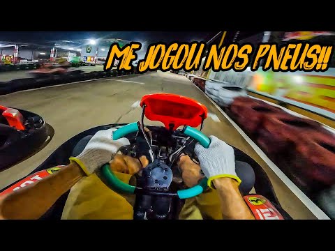 DESAFIEI MEUS AMIGOS NA CORRIDA DE KART!!🔥🔥 DISPUTA ACIRRADA LADO A LADO