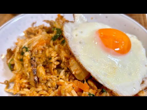 Rice Cooker Chicken Bibimbap
