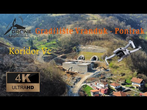 Novi video gradilišta dionice Ponirak-Vraca (VIDEO)