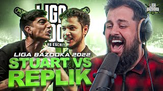 EL ARTE EN BATALLAS  | REACCION a Stuart vs Replik - #Ligabazooka 2022💥 J2