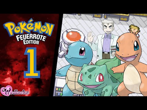 Let's Play Pokémon Feuerrot [Wedlocke / German] - #1 - Der Start ins Abenteuer!