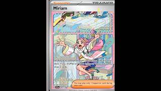 MIRIAM CARD COMES TO LIFE !! #pokemon #pokemonchannel #pokémontcg #tcg #pokemoncards