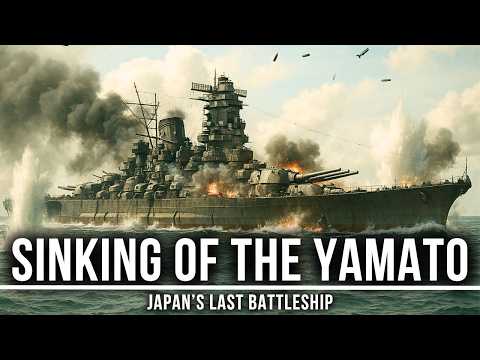 Fall Asleep To | The ENTIRE Sinking of the Yamato | Japan’s Last Battleship | WW2 War Documentary