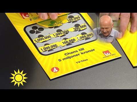 Trissvinnaren Trygve om vinsten: "Det var inte dåligt!"  - Nyhetsmorgon (TV4)