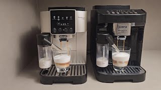 DELONGHI MAGNIFICA START VS. MAGNIFICA EVO 😜🥊 Full Bean-to-Cup Comparison.