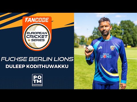 POTM: D.Kodithuwakku - FBL vs BER | Highlights | FanCode ECS Dresden, 2022 Day 7 | ECS22.485