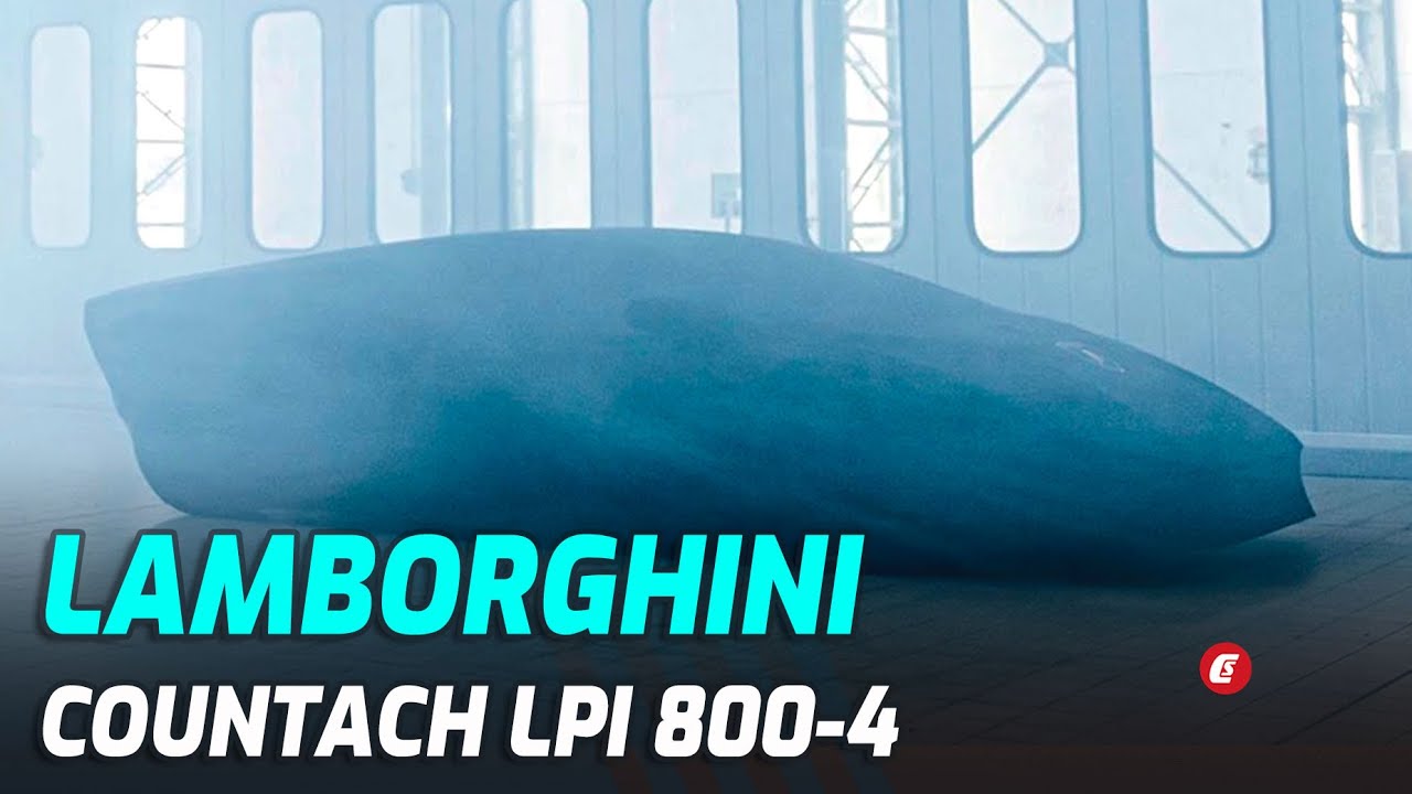 Lamborghini Teases New Countach LPI 800-4 Supercar