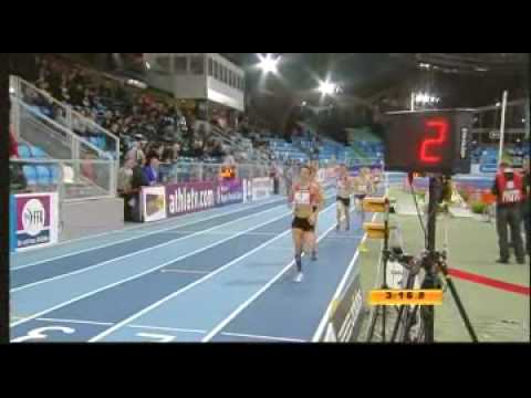 Chpts France Elite 2009 Lievin Finale 1500m - Laura Miclo