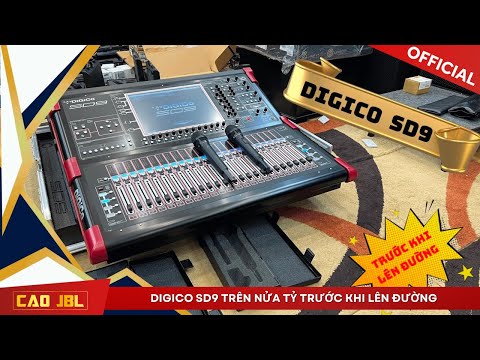DiGiCo SD9 CAO JBL