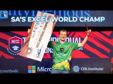 The UP student who turned Excel into a world title – Pieter Pienaar