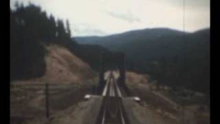 preview picture of video 'Northern Pacific Green River line change 1959'