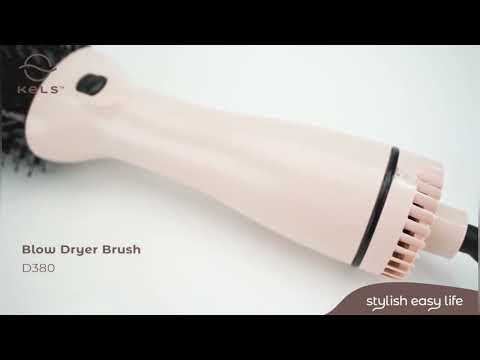 Gambar Kels Blow Dryer Brush D380 - Pink