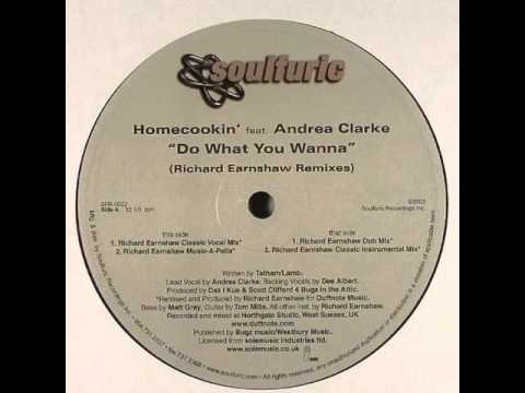 Homecookin' Feat. Andrea Clarke ‎Do What You Wanna (Richard Earnshaw Remixes)