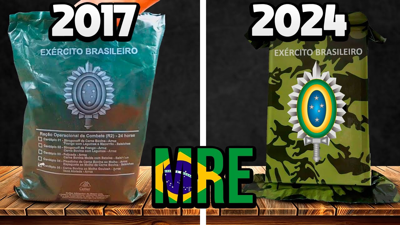 PROVEI A COMIDA DO EXÉRCITO BRASILEIRO EM 2024, MUDOU MUITA COISA EM 7 ANOS?