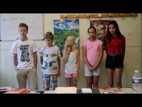 French summer courses for children