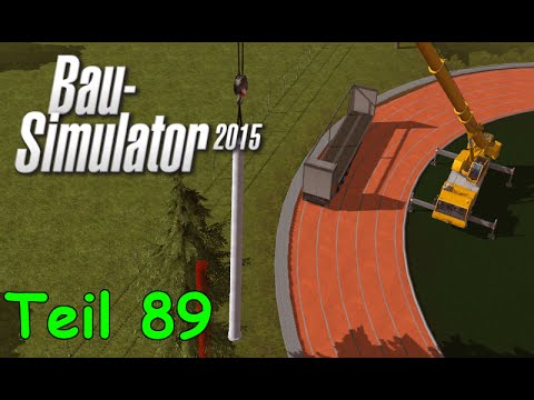 Let's Play Bau Simulator 2015 Teil 89 - Flutlichter fürs Stadion | Liongamer1