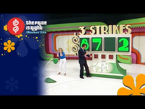 Contestant Makes TPIR History When She Plays a PERFECT GAME of 3 STRIKES! - The Price Is Right 1984