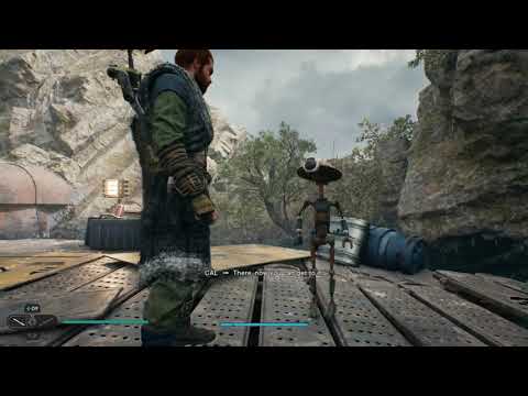 Star Wars: Jedi Survivor - How to lift the ship and Recruit the Pit Droid