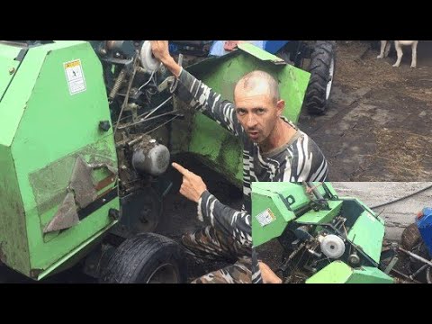 Неполадки китайского мини пресс подборщика 0850