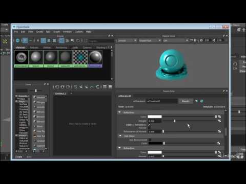 Maya Tutorial - Work with Arnold materials