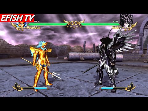 Poseidon vs Hades (Hardest AI) - Saint Seiya: Soldiers' Soul