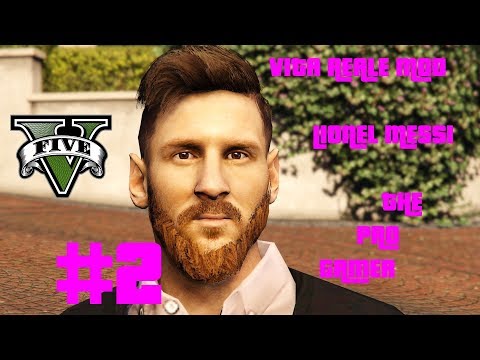 GTA 5 - MOD VITA REALE LIONEL MESSI #2 - ANDIAMO A COMPRARE UNA NUOVA MACCHINA - ROCKSTAR EDITOR