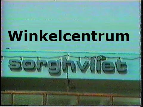 Winkelcentrum Sorghvliet Veendam jaren 80