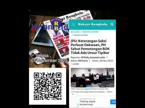 Top News Koran RB, Selasa, 7 November 2023