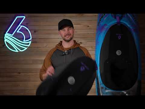 Level Six Class 6 Rubber Rand Whitewater Kayak Spray Skirt video poster