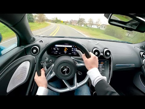 2021 McLaren GT - POV Test Drive (Binaural Audio)